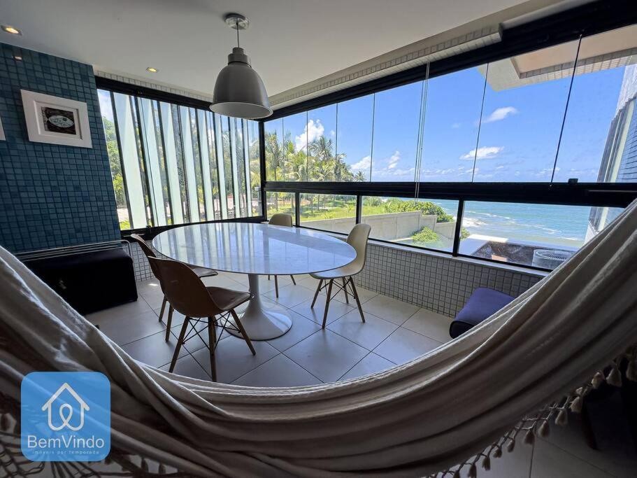 Apartamento Completo Com Vista Mar E Pe Na Areia Salvador Kültér fotó