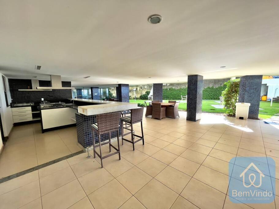 Apartamento Completo Com Vista Mar E Pe Na Areia Salvador Kültér fotó