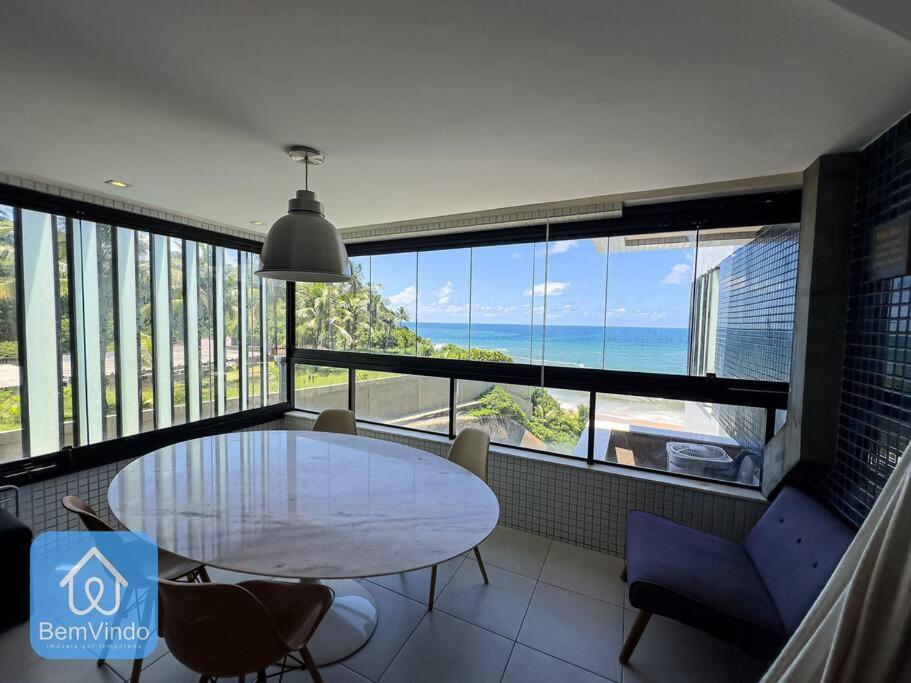 Apartamento Completo Com Vista Mar E Pe Na Areia Salvador Kültér fotó